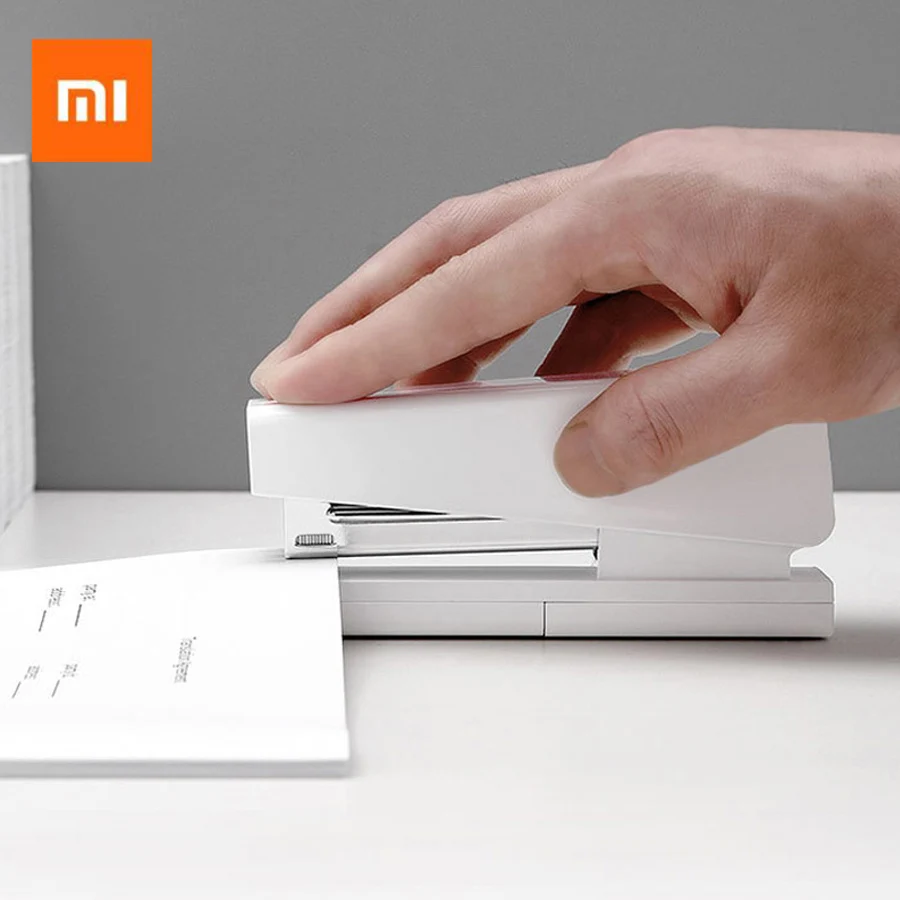 Степлер Xiaomi Mijia Kaco LEMO 24/6 26/6 с 100 скобами для бумаги, офиса, школы Mijia Smart Home Kit степлер и скобы