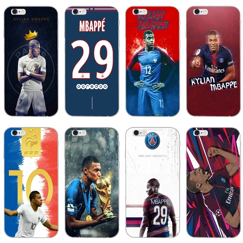 

Kylian Mbappe footballer For Huawei Honor 10 9 Lite 8 8C 8X 7C 7X 7A 6C pro 6 Play 6X 6A 5A LYO-L21 V8 V10 case Soft phone cover