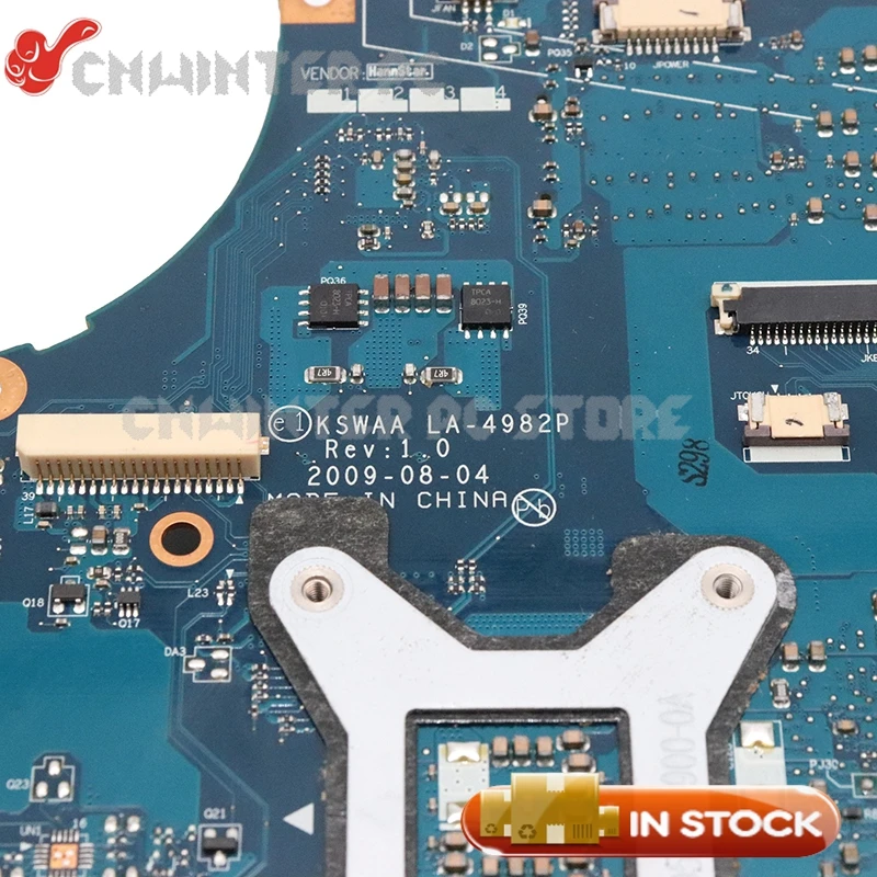 NOKOTION K000092130 K000093620 KSWAA LA 4982P для ноутбука toshiba L500 материнская плата с intel HD GMA DDR3