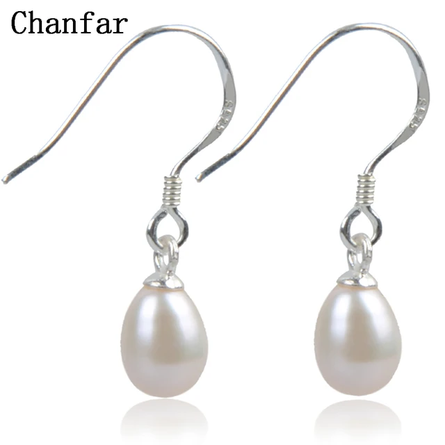925 Sterling Silver Pearl Earring Of Nature Freshwater Dangle 925 Sterling Silver Pearl Earring Of Nature Freshwater Dangle Earrings White Pink Purple Jewelry