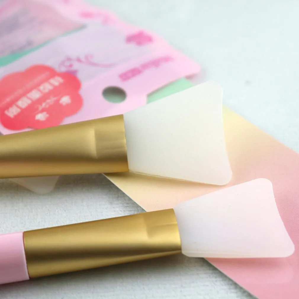 

New 2018 Fashion 2PcsWomen Facial Maskup Tools Beauty Makeup Blender Foundation Soft Silicone B Maquiagem Drop Shippinig