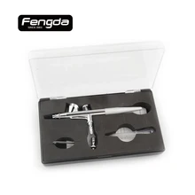 FENGDA BD-209 одно действие Аэрограф пистолет живопись для лица тела татуировки ручные инструменты гравитационный Тип подачи дизайн ногтей украшения торта