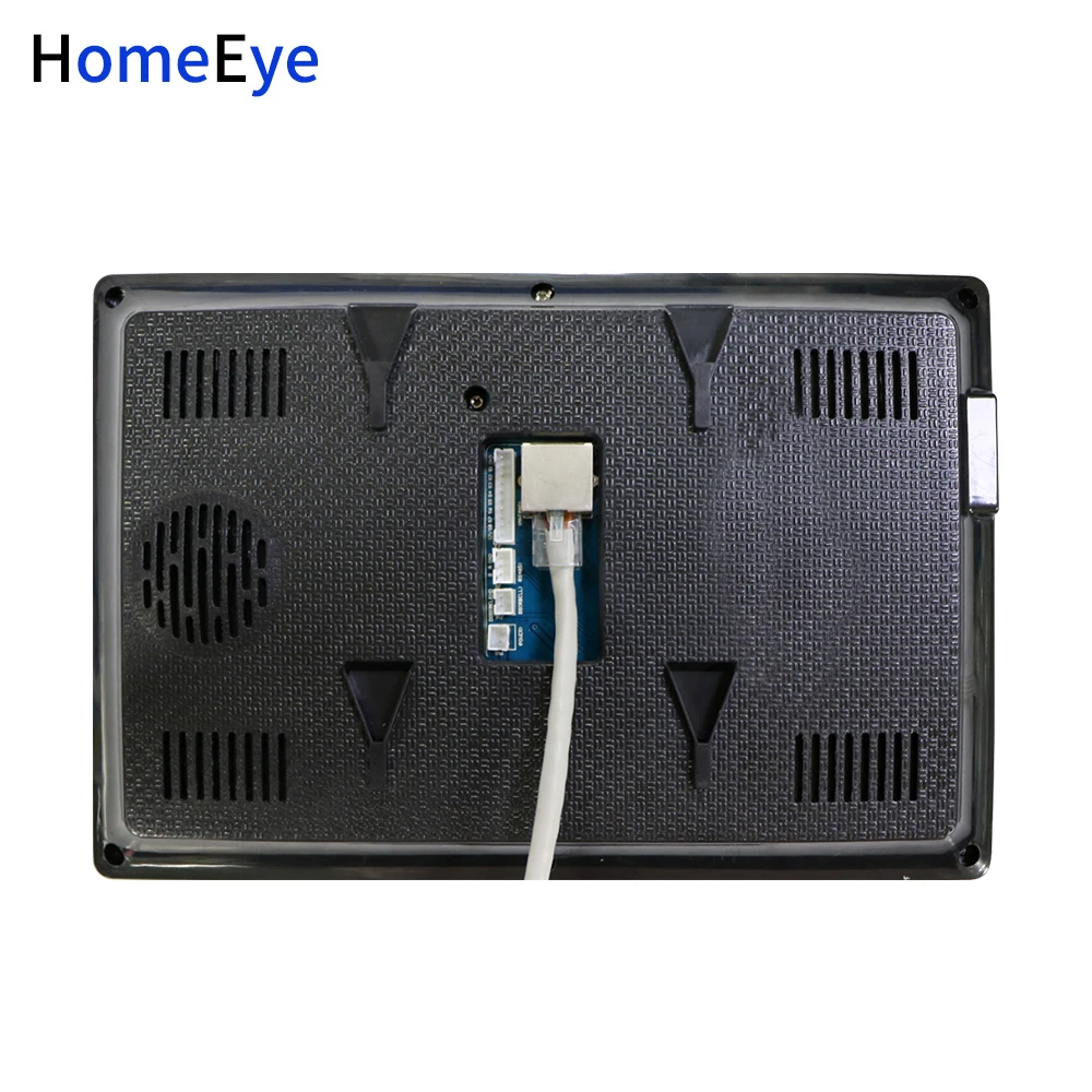 HomeEye 720P HD WiFi IP Video Door Phone Video Intercom Home Access Control System Android IOS Remote Unlock 10inch Touch Screen