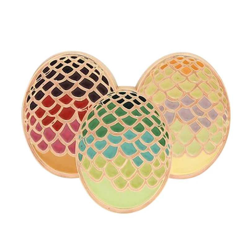 

GAME OF THRONE DRAGON EGGS ENAMEL PIN