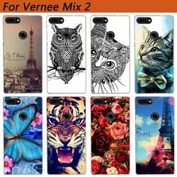На Алиэкспресс купить чехол для смартфона 3d pattern case for vernee mix 2 cases soft tpu tiger owl painted silicone back cover cases for vernee mix 2 phone fundas sheer