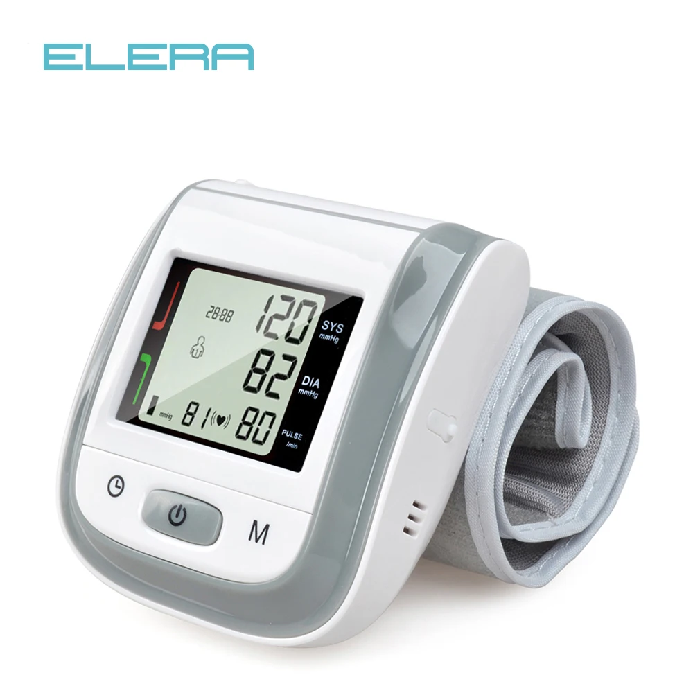 

NEW!! GREY Automatic Wrist Blood Pressure Monitor Digital Wrist Blood Pressure Meter Tonometer Sphygmomanometer Tensiometro