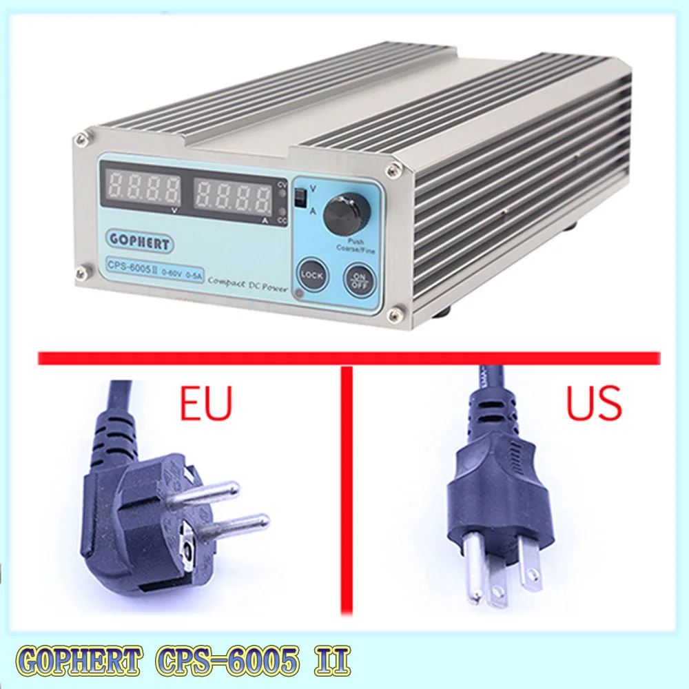 

Gophert CPS-6005 CPS-6005II DC Switching Power Supply Single Output 0-60V 0-5A 300W adjustable