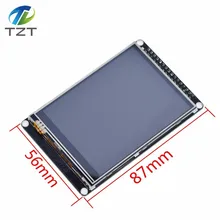 TZT 3.2 cal LCD TFT z ekranem dotykowym odporność ILI9341 dla STM32F407VET6 rozwoju pokładzie czarny