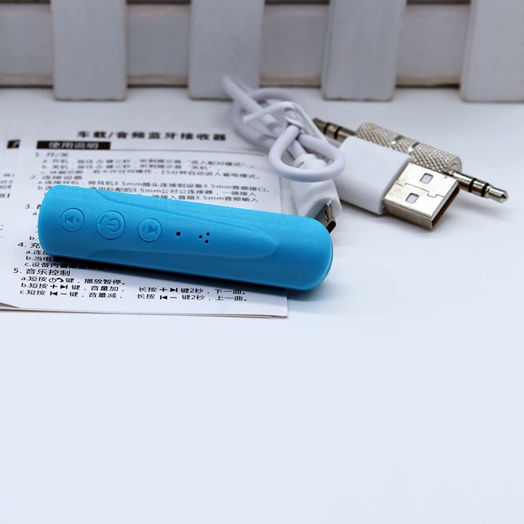 Беспроводной Bluetooth V4.2 MP3-плеер 3,5 мм разъем Aux аудио приемник адаптер музыкальный приемник автомобильный Bluetooth динамик