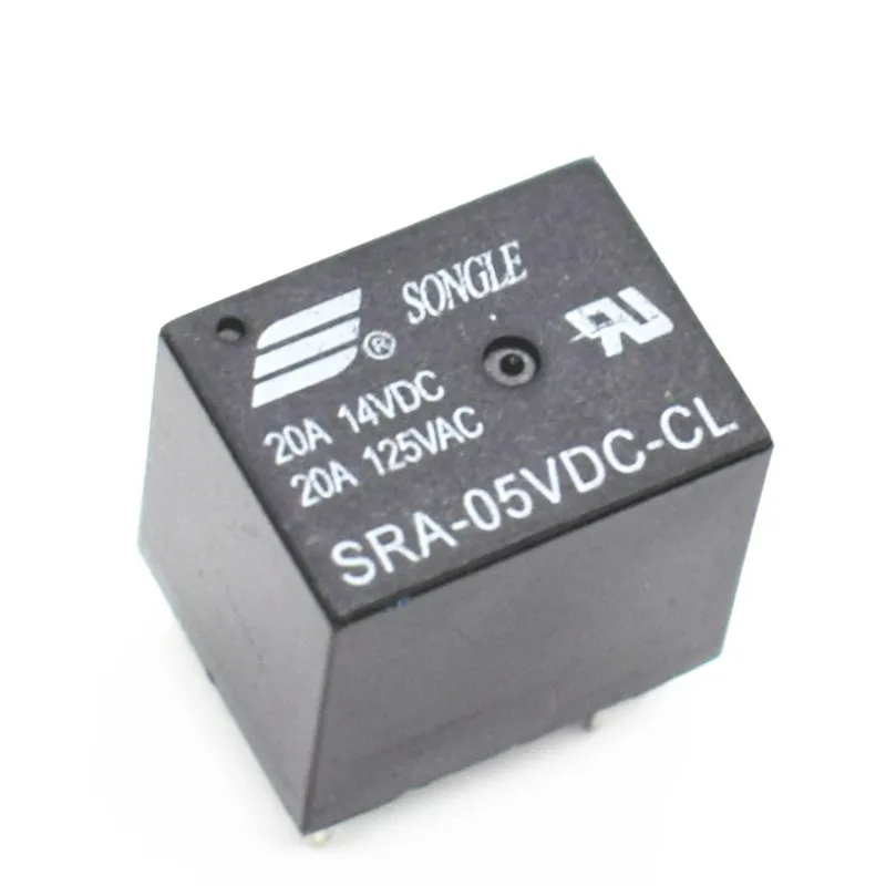 Мощность реле SRA-05VDC-CL 5V 20A 5PIN T74