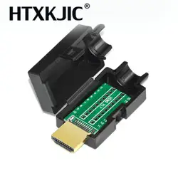 (2 шт) HDMI штекер с винтовой разъем