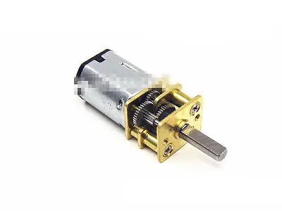 

12GA-N20 DC 3V 6V 12V Output DC Geared Box Speed Reduce Motor DIY Toy Car 3mmDIA 15RPM-1000RPM