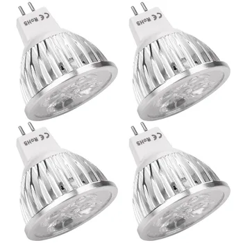 激安 4x アンプル Mr16 、 ロット デ 4 アンプル Led Mr16 4 ワット 12 ボルト/dc スポットライト電球
