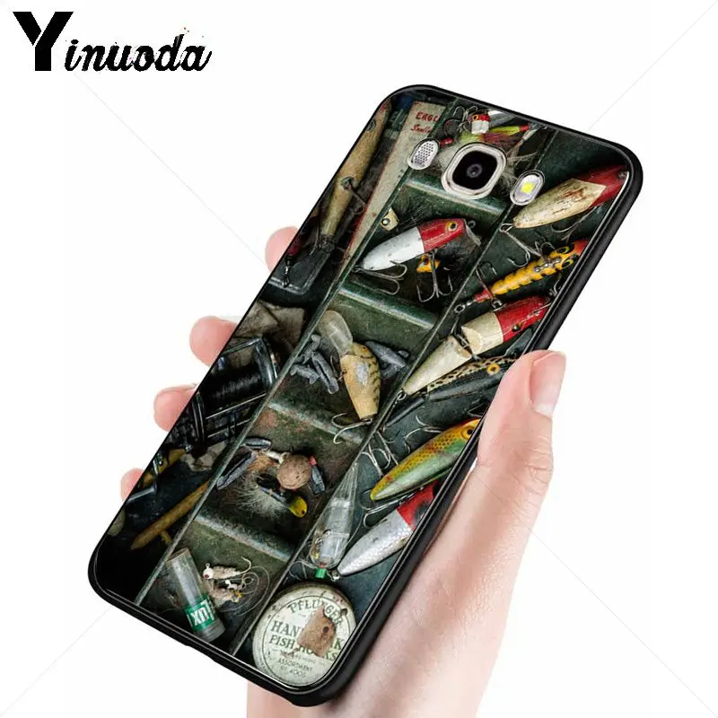 fish jump out of water Wood Fishing Tackle Box Fishing