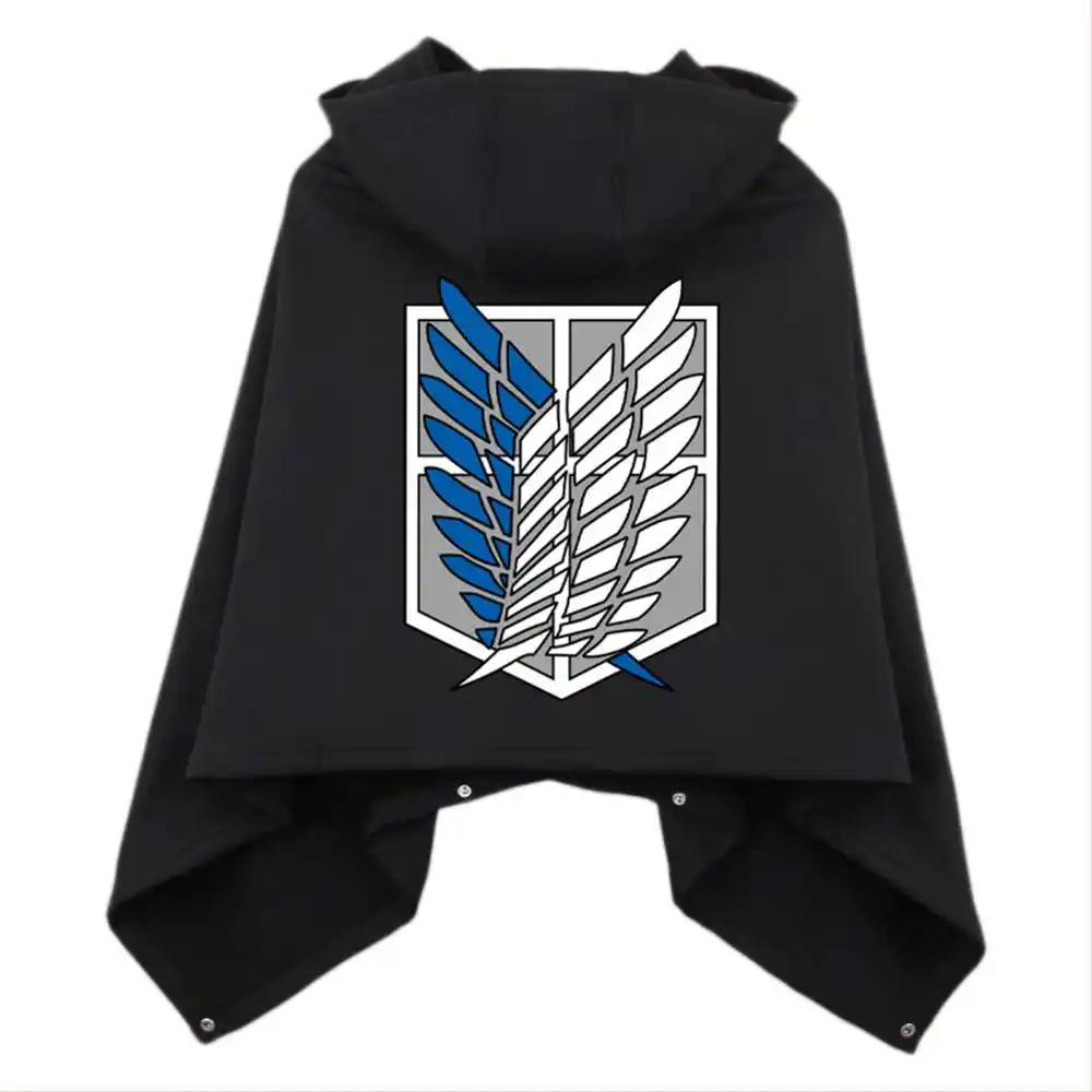 AOT Attack on Titan Survey Corps Cloak USJ Cosplay Costume hoody/hoodie JAPAN AOT Attack on Titan Survey Corps Cloak USJ Cosplay Costume hoody/hoodie JAPAN