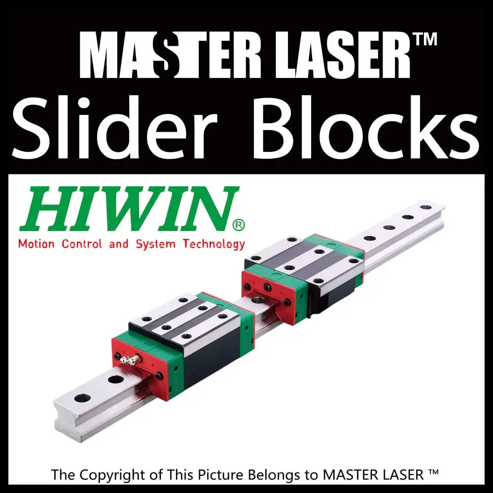 

Wholesale CO2 Laser Cutting Machine Laser Mechanical Components Hiwin Slider Blocks HGH15CA