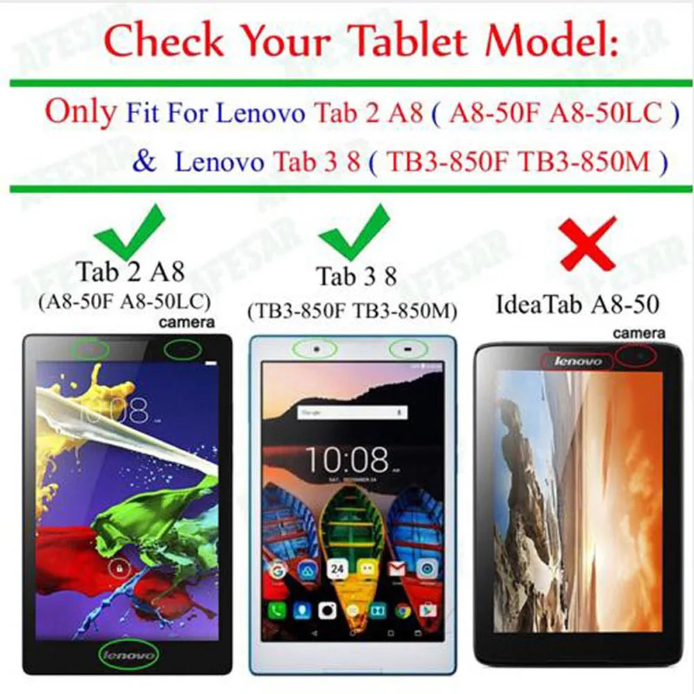 Litchi из искусственной кожи Стенд Tablet Case для lenovo Tab3 8 850 TB3 850F 850M планшет чехол tab3