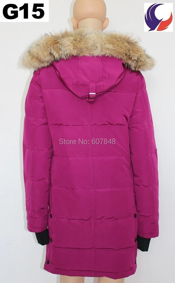Новое модное Брендовое Женское зимнее пальто Shelburne Parka Fusion Fit Дамская куртка из гусиного пуха с натуральным мехом койота G15