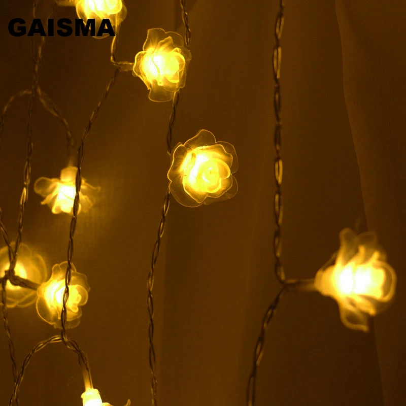 

10M 100 Bulbs Garland Lights LED String Christmas Fairy Lights Decoration For Holiday Party Wedding Home Bedroom Lighting Chain