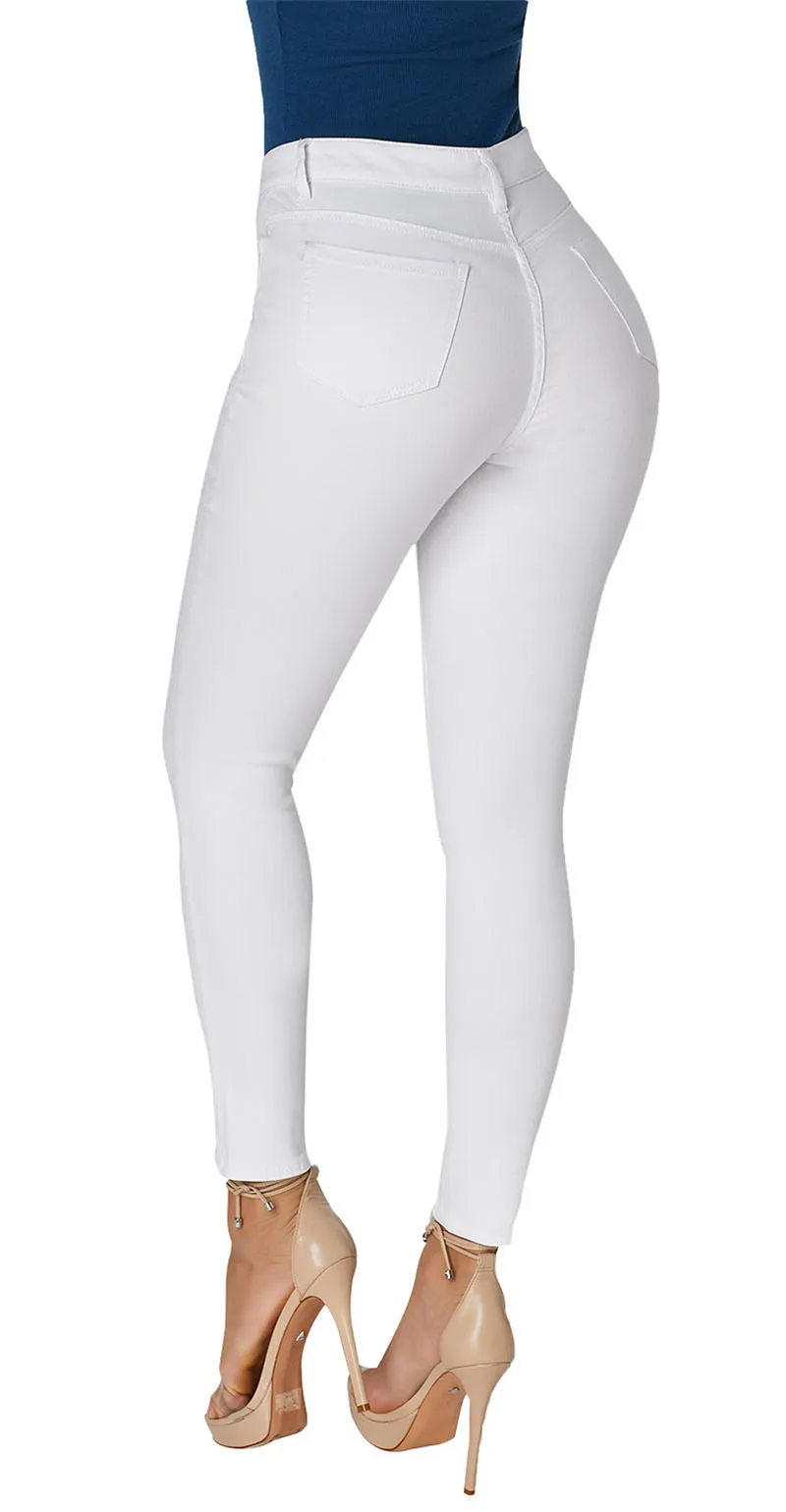 White-Trendy-Slit-Knee-Denim-Pants-LC78687-1-5