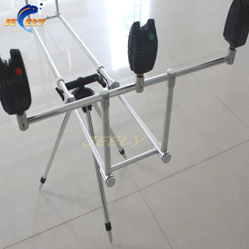 Jeely JY 112 1 Alumimum карп стержень Pod складной Рыбалка укус сигнализация Pod|rod pod|carp rod podcarp