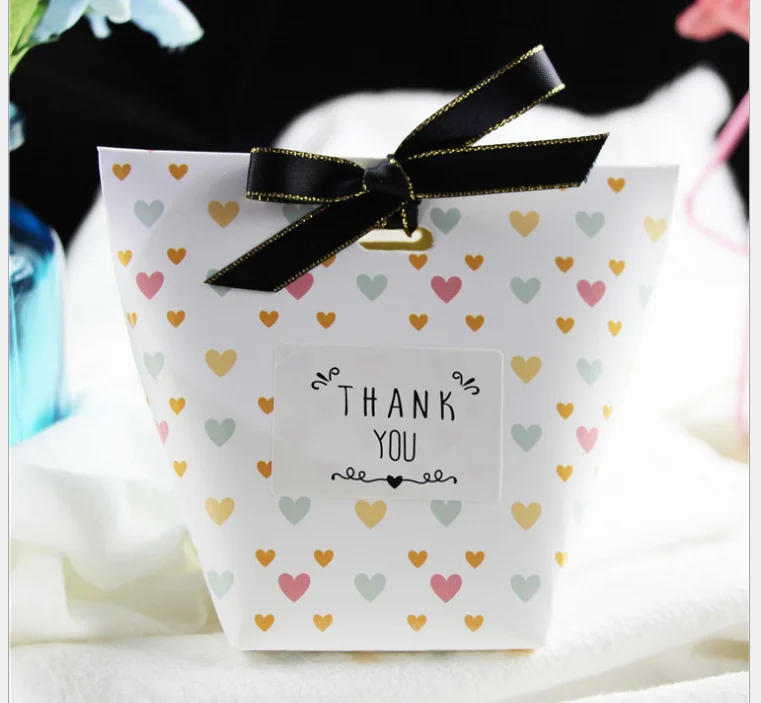 Nice Paper Favor Bag Cupcake Boxes pink wedding Packing Boxes lilac