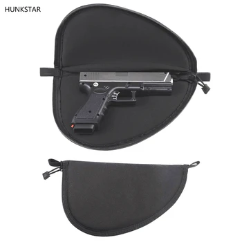 

Tactical Hand Gun Bag Pistol Rug Portable Black Revolver Airsoft Carry Holster Storage Case for Glock 17 18 19 22 23 M1911 P229