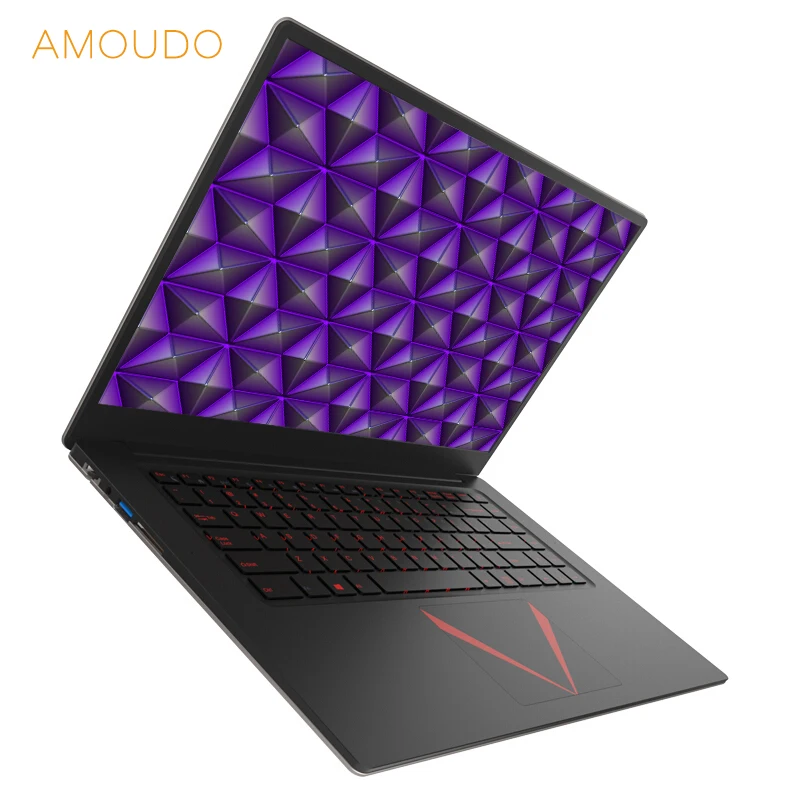 

AMOUDO 15.6inch 6GB RAM+128GB SSD+1TB HDD Intel J3455 CPU 1920*1080 FHD IPS Screen Wifi Bluetooth Laptop Notebook Computer