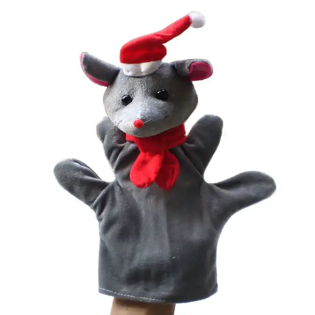 stuffed christmas mouse