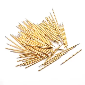 

P058-B Metal Spring Test Probe Phosphor Copper Tube Gold-Plated Electrical Instrument Tool For Testing Circuit Board Instruments