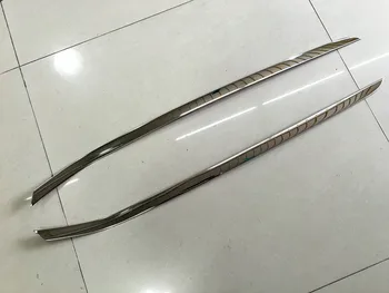 

For LEXUS RX200t RX450h 2016 Stainless Front Windshield Glass Strip Molding Trim 2pcs Chrome Auto Accessories