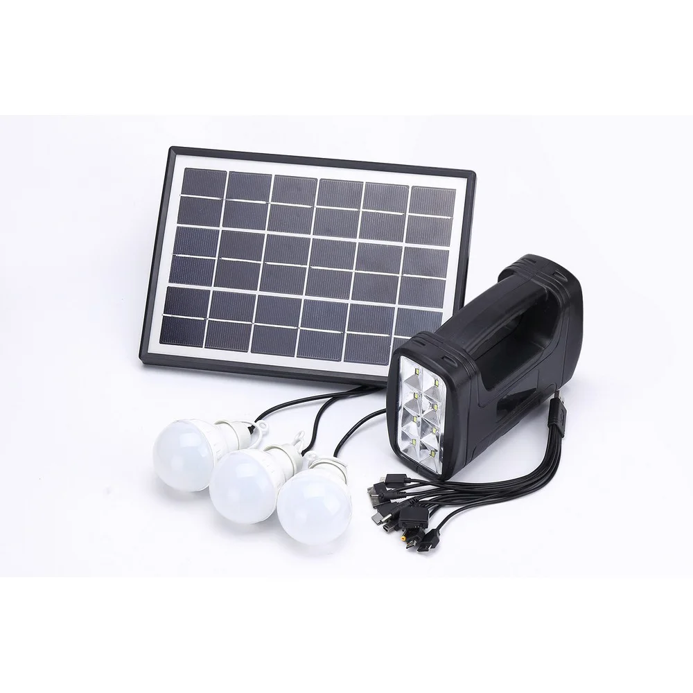

Portable Solar Light Led Lighting System Solar Power Panel Generator Kit with Energy Saving Led Lamp Outdoor Emergency Lighting
