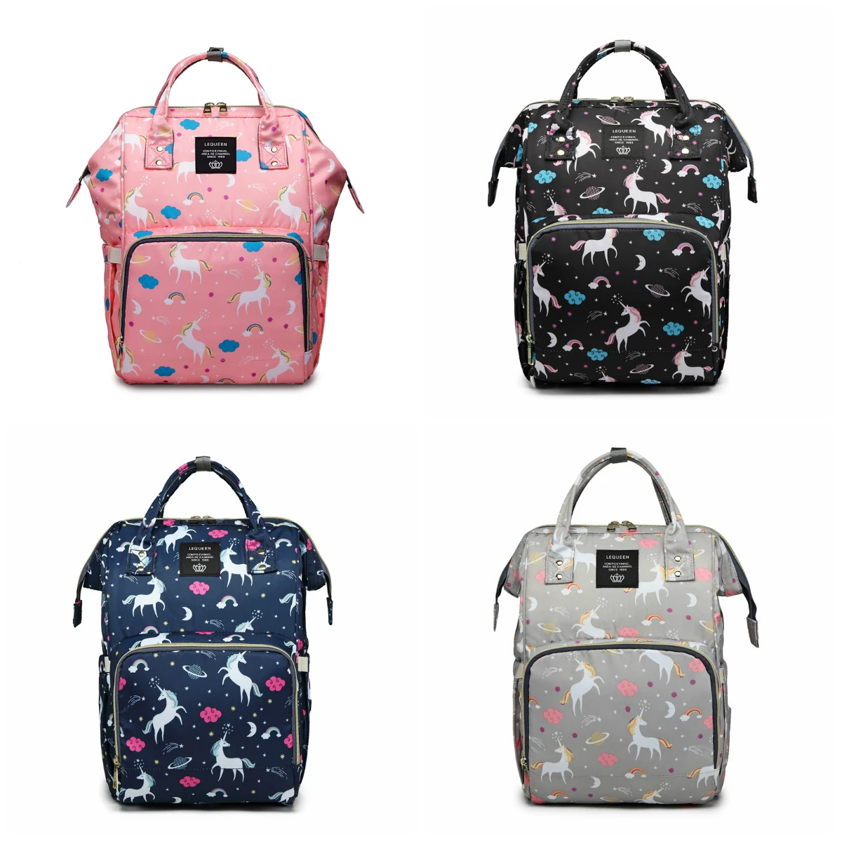 

LEQUEEN Brand Mummy Maternity Nappy Bag Mom Backpack Diaper Bag Travel Baby Bags For Mom VS Sunveno Diaper Bag