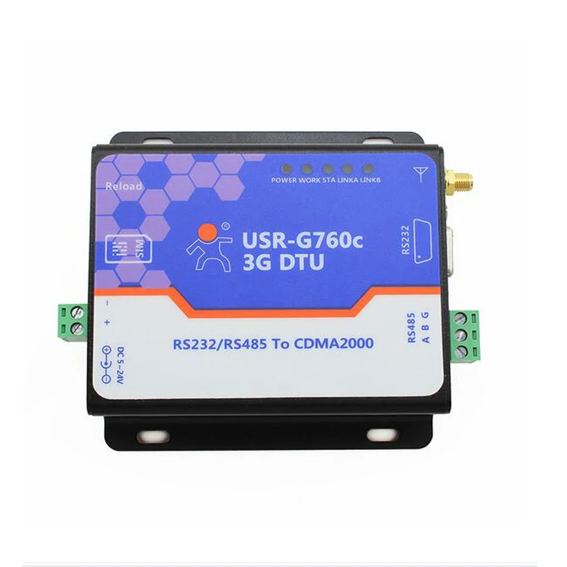 

USR-G760C Direct Factory 3G DTU,RS232/RS485 to CDMA 1x and CDMA EV-DO