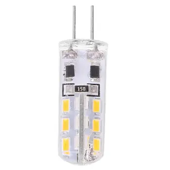 

G4 Silica Gel 3W 24 LED SMD 3014 Cool / Warm White Light Bulb Lamp DC 12