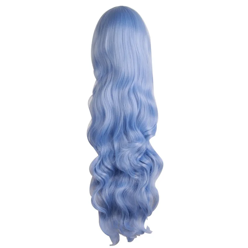 MapofBeauty 80 см длинные волнистые косплей парик имитация челок 29 цветов розовый черный синий коричневый блондин женский парик термостойкие синтетические волосы - Цвет: P2/613