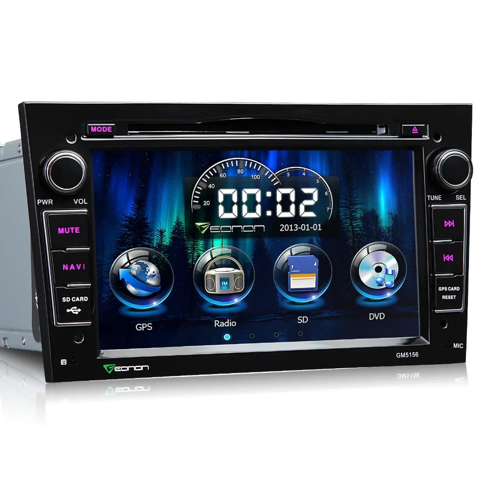 Eonon 7'' 2 DIN Car DVD Player GPS Stereo For Opel Vectra Antara Meriva