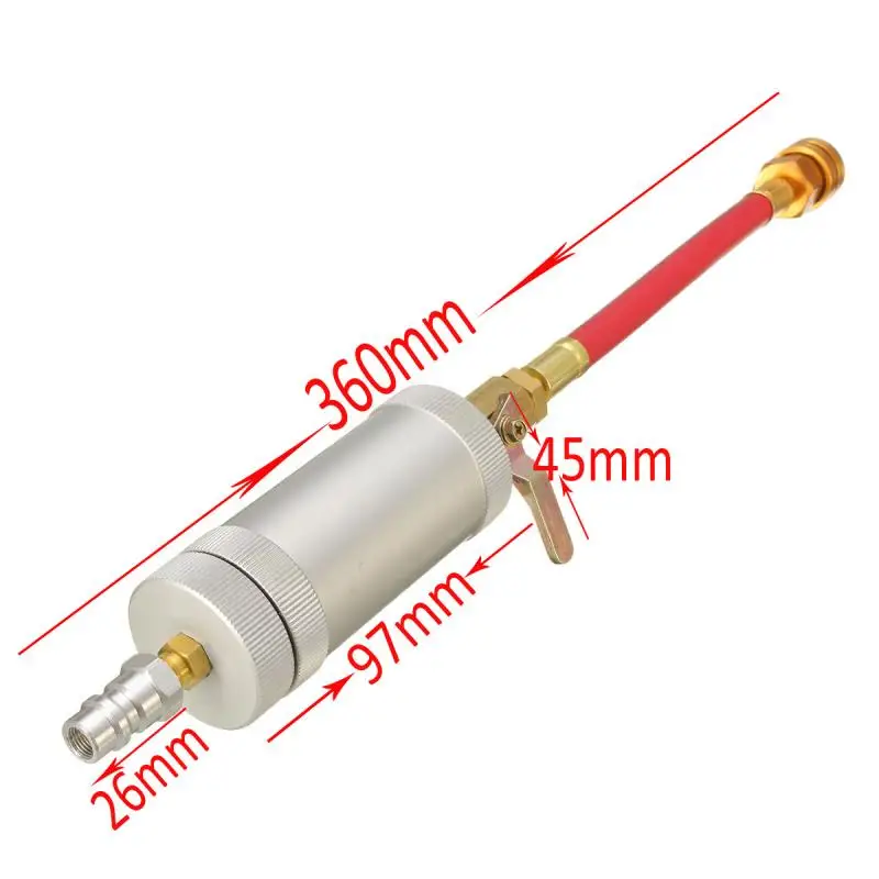 R134A Car Auto Truck Automotive A/C AC Oil&Dye Injector R134 2 o z