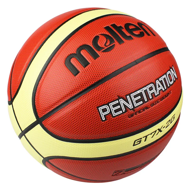 Fundido pelota de baloncesto GT7X/GT7X-2G Tamaño 7 hombre formación de material de la PU oficial profesional calle basquete pelotas de baloncesto Fundido pelota de baloncesto GT7X/GT7X-2G Tamaño 7 hombre formación de material de la PU oficial profesional calle basquete pelotas de baloncesto