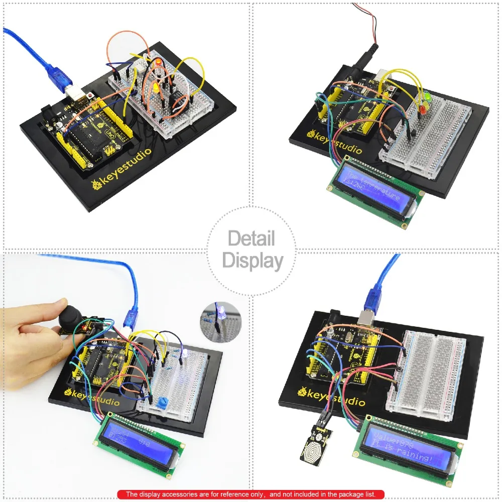 Keyestudio Maker Starter kit совместим с Arduino Starter kit с учебником/подарочной коробкой