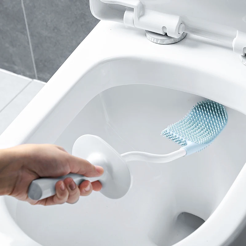 

1 set Toilet Brush scrubber with Straight Handle Lavatory wc cleaner Toilet Brush Holders Bathroom Accessories cleaning tool