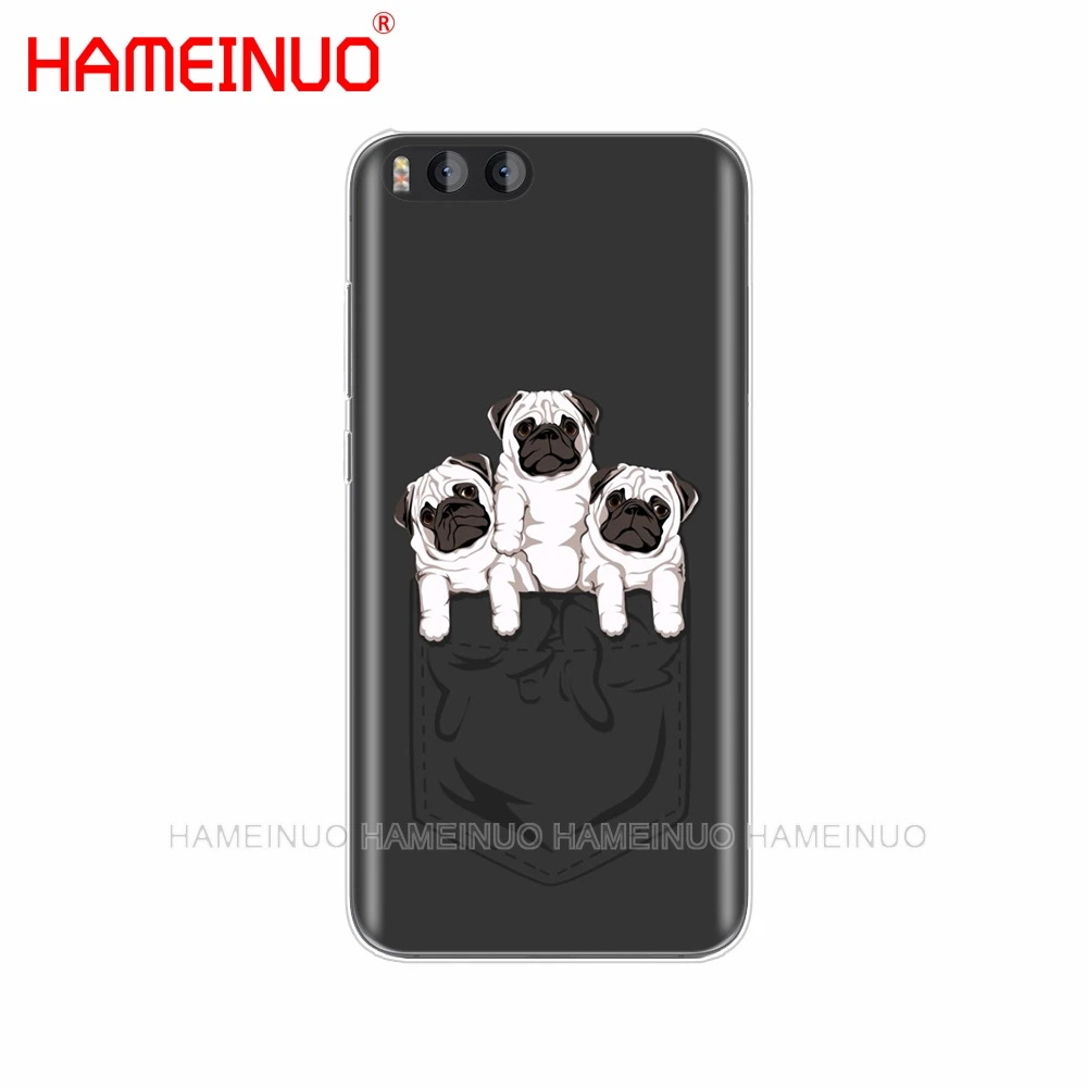 Карманный чехол HAMEINUO с рисунком бульдога для Xiaomi Mi A1 A2 3 4 5 5S 5C 5X 6 6X 4I 4C NOTE MAX 2 mix