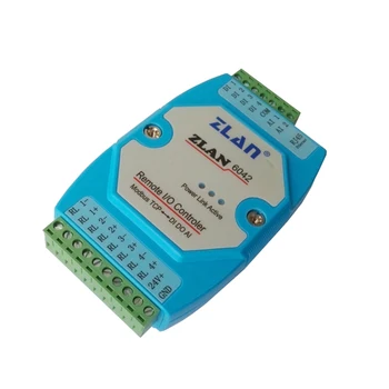 

DC24V Remote IO controller digital data acquisition TCP Ethernet dry contact analog ZLAN6042
