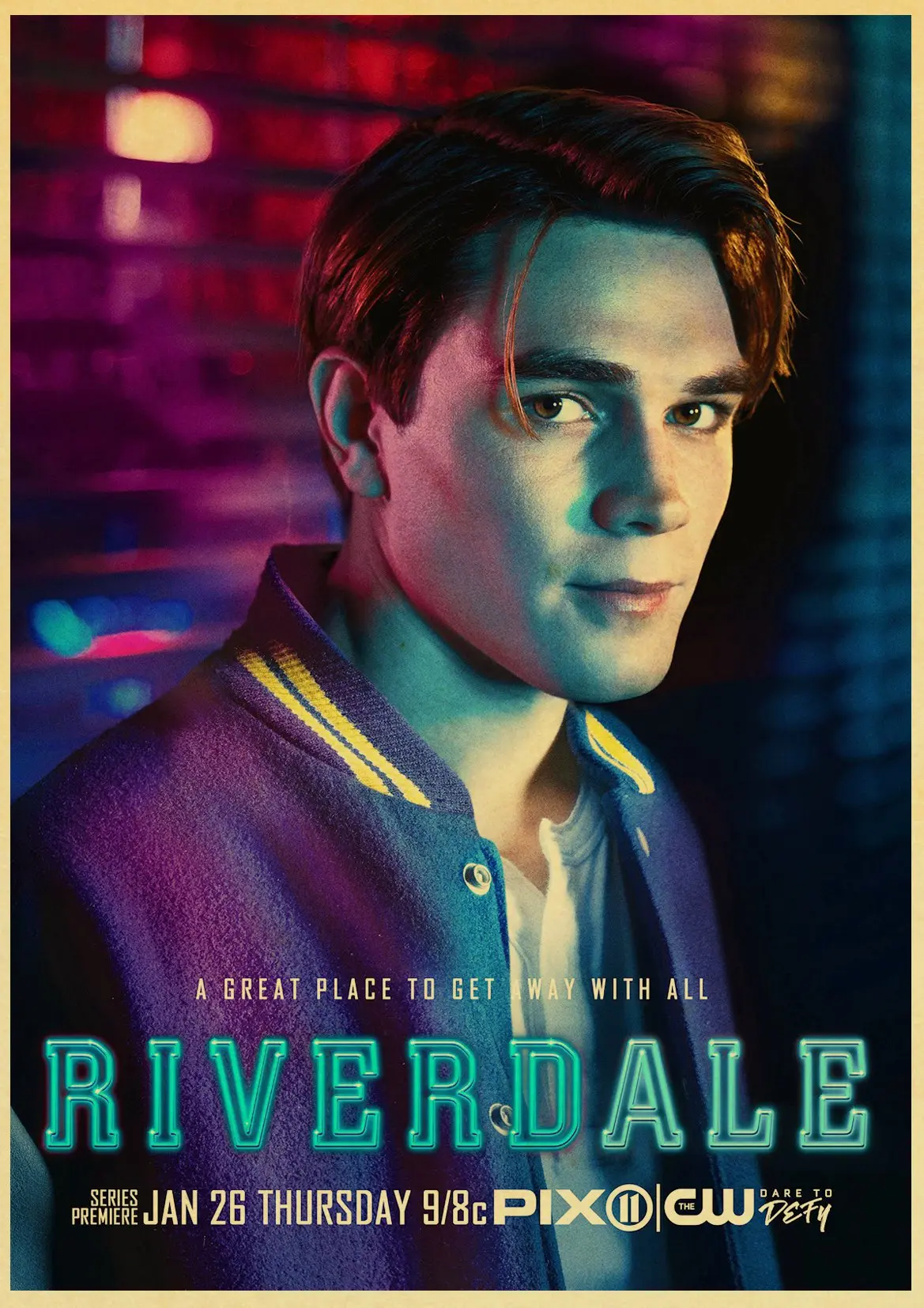 ТВ постер Riverdale винтажный ретро картина Декор для дома крафт бумага настенные