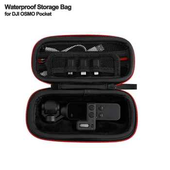 

DJI OSMO Pocket Bag PU Waterproof Mini Carrying Case Portable Storage Box for OSMO POCKET Handheld Gimbal Camera w/ Hang Buckle