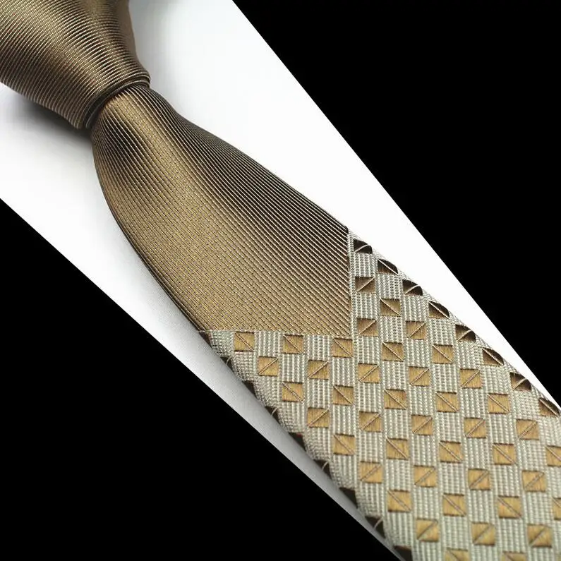 RBOCOTT Модный Узкий галстук 6 см шелковый галстук для мужчин 16 видов стилей ручной работы тонкий галстук синий и красный мужской галстук для свадебной вечеринки - Цвет: 15
