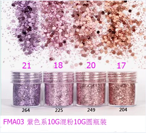 

1 Box Colorful Nail Shining light Dazzling Hexagon Sequins Ultra-thin Nail Glitter Iridescent Flakes Sparkles for Face Body Hair