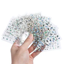 Стикеры 3D на ногти Nail Art самоклеющиеся драгоценные наклейки "Камни" сделай сам украшения для ногтей