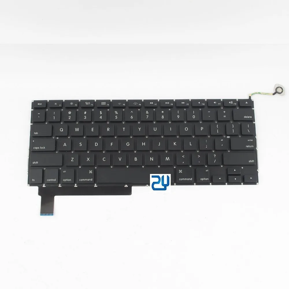 

New US version Keyboard For APPLE Macbook Pro Unibody A1286 15" 2009 2010 2011 2012 US with backlight backlit