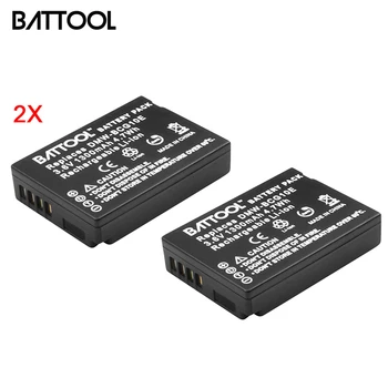 

BATTOOL 1300mAh Rechargeable Batteries for Panasonic Lumix DMW BCG10 BCG10E DMC-3D1 DMC-TZ7 DMC-TZ8 DMC-TZ10 DMC-TZ18 DMCTZ19